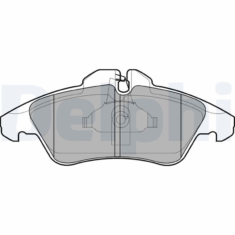 Brake Pad Set, disc brake LP980