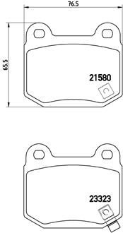 Brake Pad Set, disc brake P 56 048