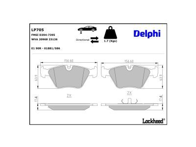Bremsbelagsatz, Scheibenbremse