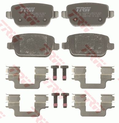 TRW DISC BRAKE PADS - TecDoc 2
