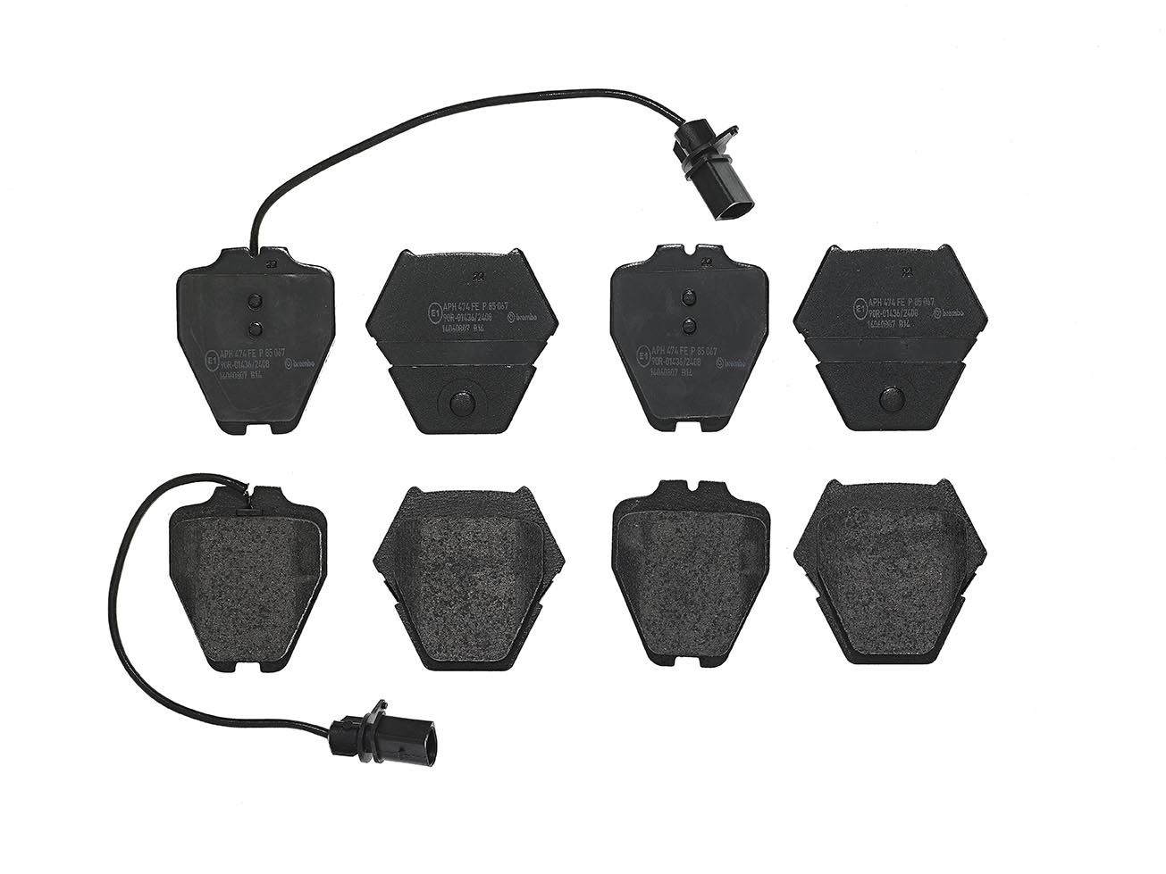 BREMBO P 85 067 - Bremsbelagsatz, Scheibenbremse PRIME LINE
