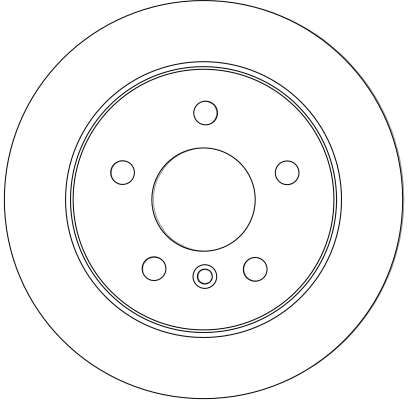 TRW BRAKE DISC - TWIN PACK - TecDoc 2