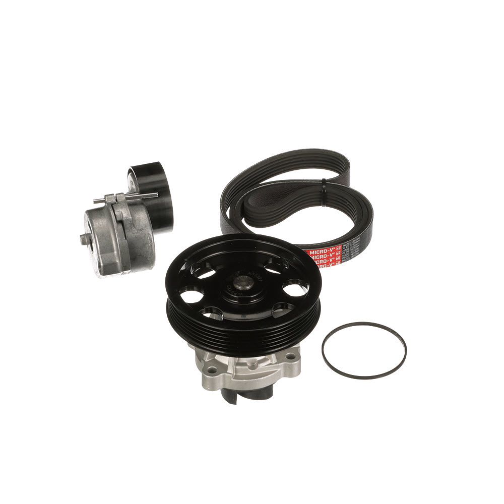 vandens siurblys + V formos rumbuotas diržas, komplektas