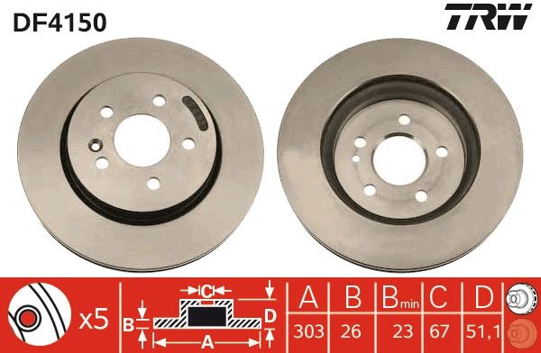 PAIRE DE DISQUES  9900