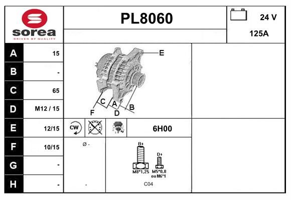 ALTERNATEUR PL -