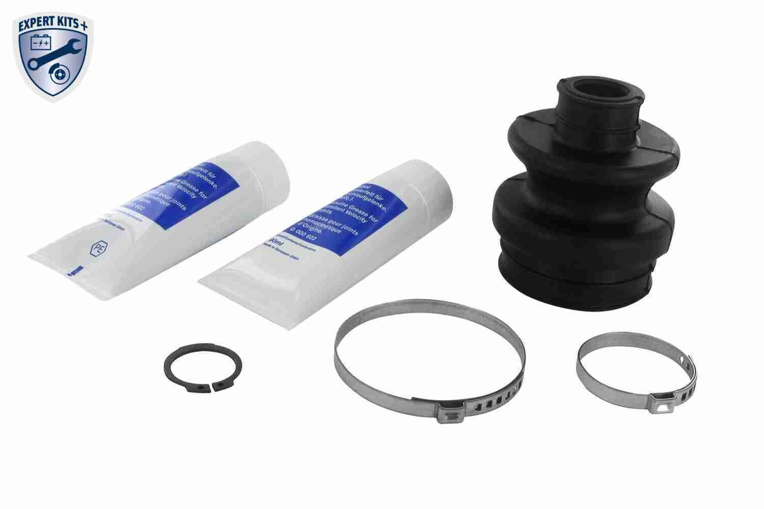 Faltenbalgsatz, Antriebswelle