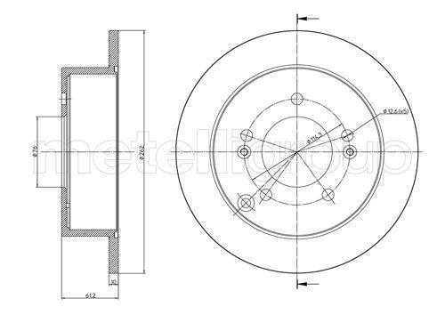 Brake Disc 23-0869C