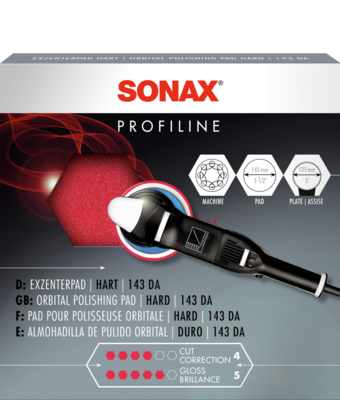 SONAX ExzenterPad hart 143 / 1 St&uuml;ck