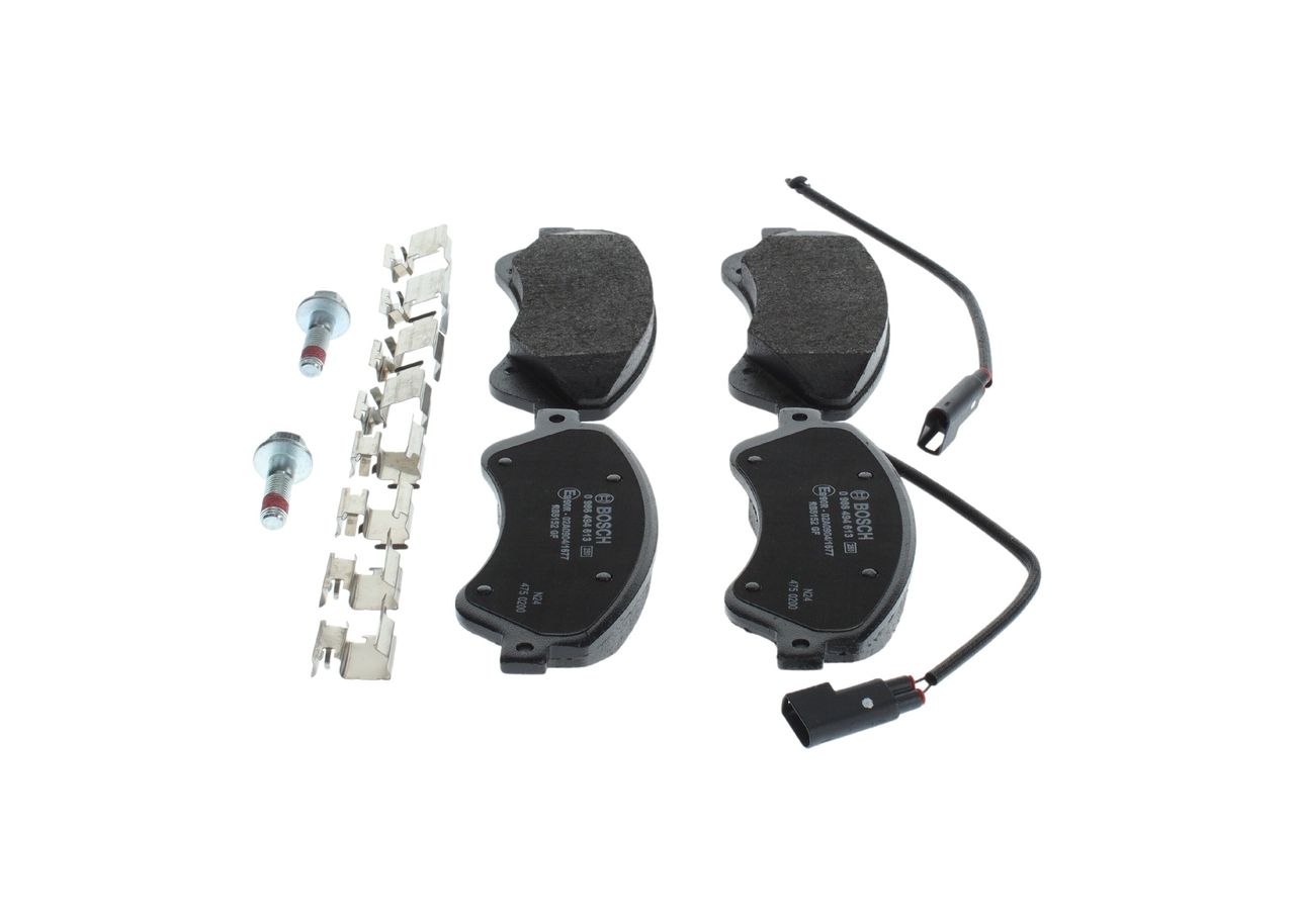 Bremsbelagsatz, Scheibenbremse