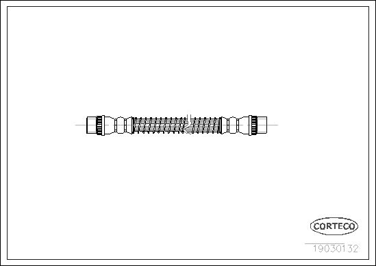 FLEXIBLE DE FREIN CITROEN C5  0705