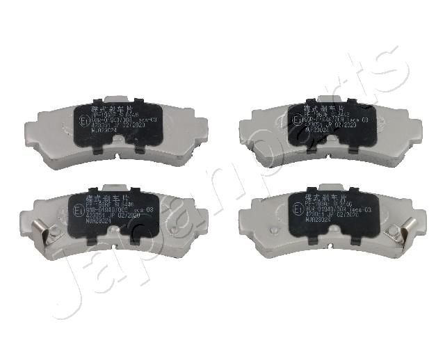 Brake Pad Set, disc brake PP-196AF