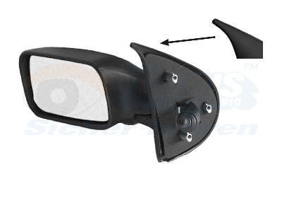 VAN WEZEL 1754803 - Au&szlig;enspiegel * HAGUS *