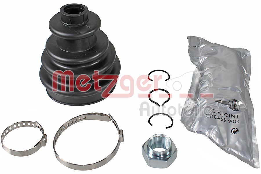 Faltenbalgsatz, Antriebswelle