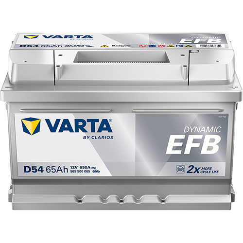 VARTA 565500065K262 - Starterbatterie DYNAMIC EFB