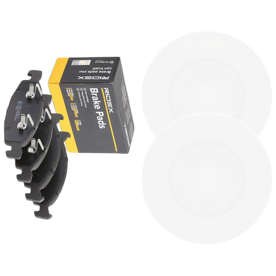 Remmenset, remschijf