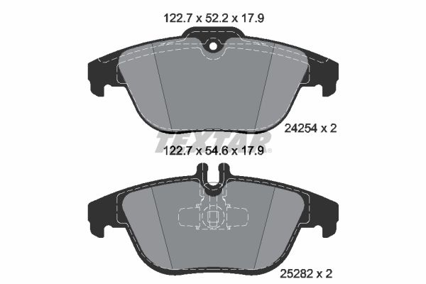 Brake Pad Set, disc brake 2425481