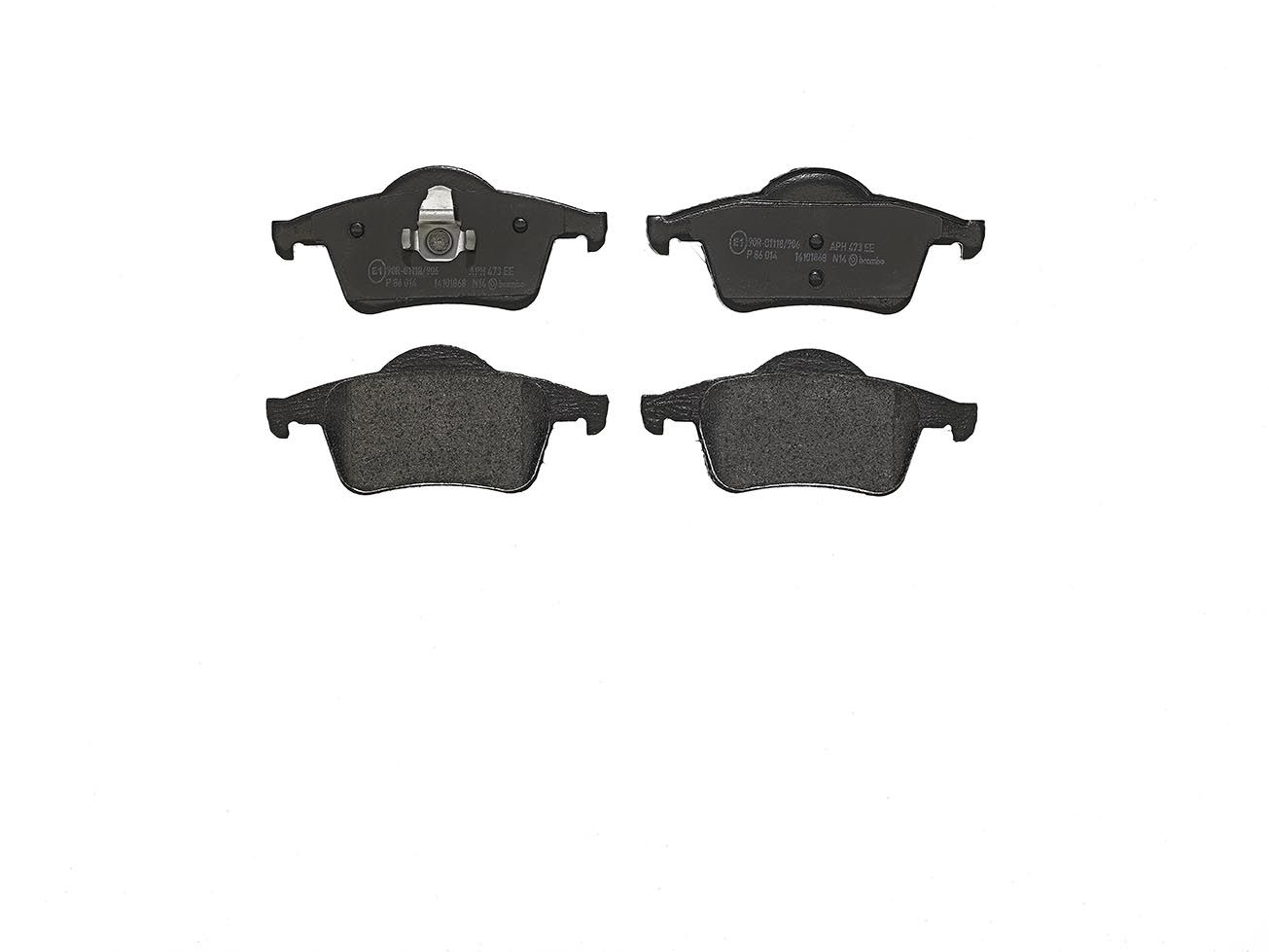 Brembo P 86 014 Bremsbelagsatz, Scheibenbremse