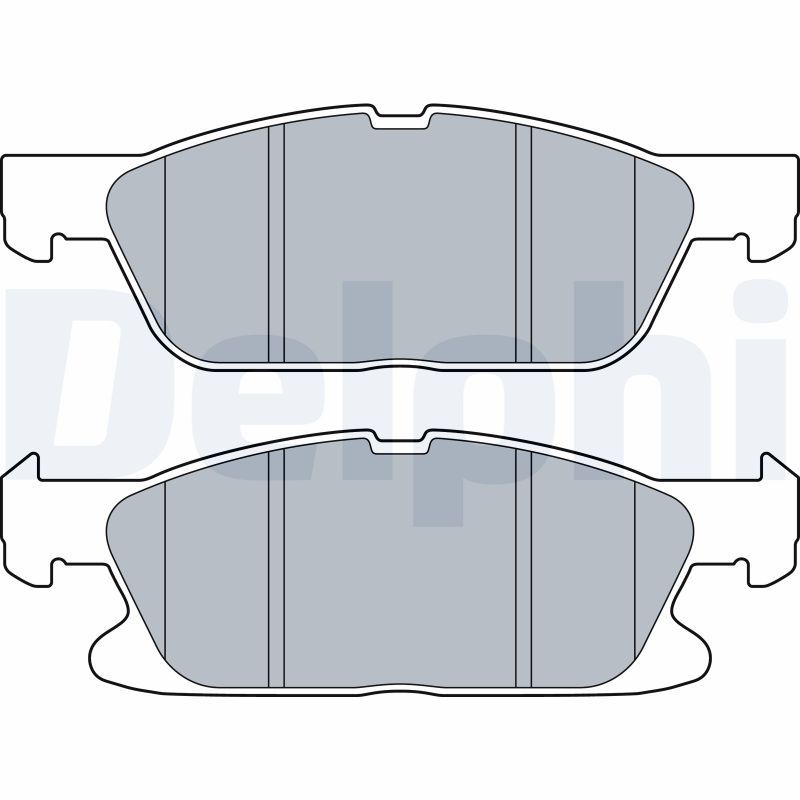 Brake Pad Set, disc brake LP3280