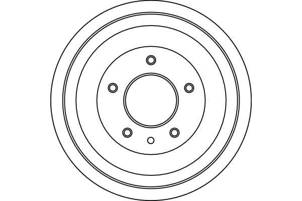 TRW BRAKE DRUM - TecDoc 2