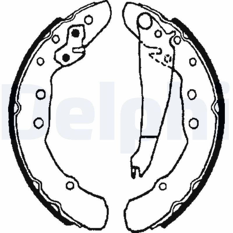 Brake Shoe Set LS1655