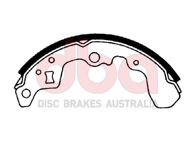 Street Series Brake Shoes [Holden Barina/ Suzuki Swift/Jimny 180mm] - TecDoc Only