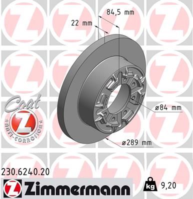 Brake Disc 230.6240.20