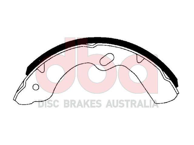 Street Series Brake Shoes [Isuzu NPR200/NPR275/NPR400 320mm] - TecDoc Only