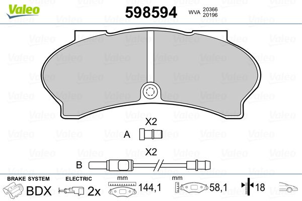 PLAQ FREIN PEUG J7, J9  9900