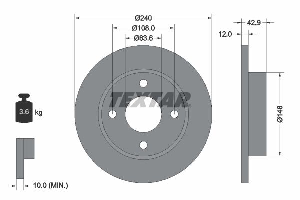 Brake Disc 92075303