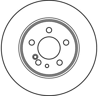 TRW BRAKE DISC - TWIN PACK - TecDoc 2