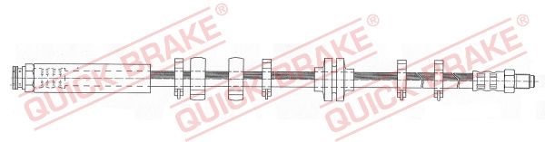 QUICK BRAKE 32.969 - Bremsschlauch