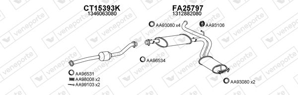 FORD MONDEO 1.8TD CAT EST     96-  .