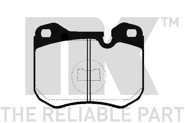 Bremsbelagsatz, Scheibenbremse