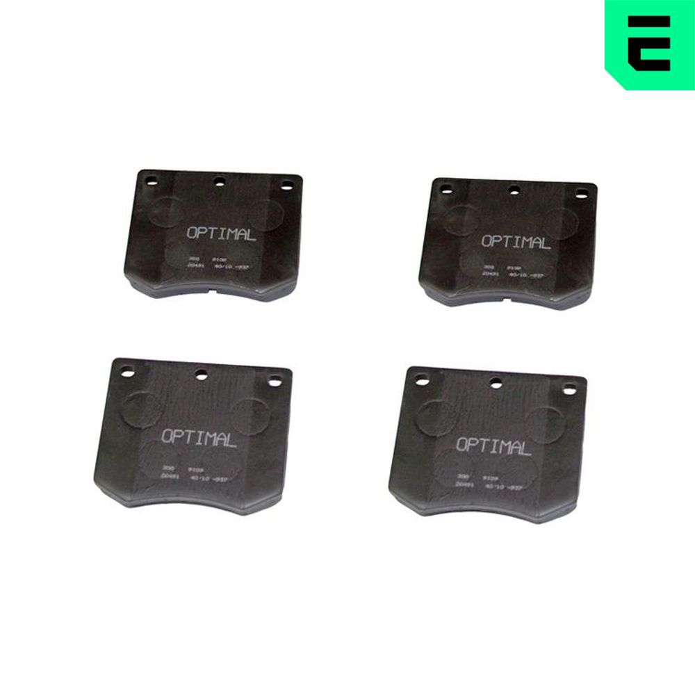 Bremsbelagsatz, Scheibenbremse