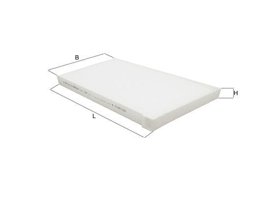 KNECHT LA 129 - Filter, Innenraumluft