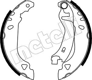 Brake Shoe Set 53-0066