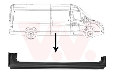Van Wezel 3077110 Einstiegsblech