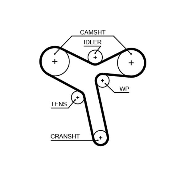 COURROIE DISTRIBUTION