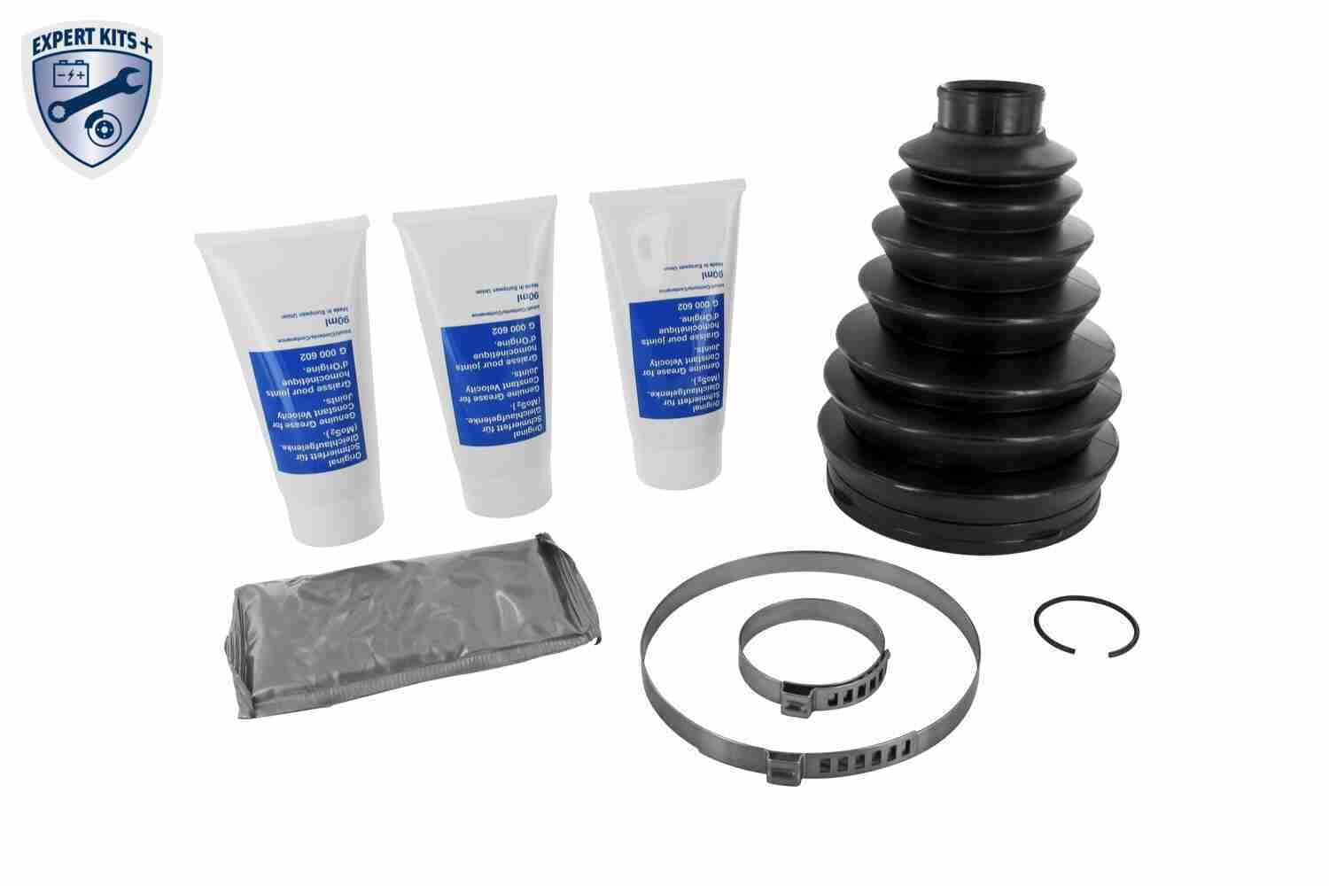 Faltenbalgsatz, Antriebswelle