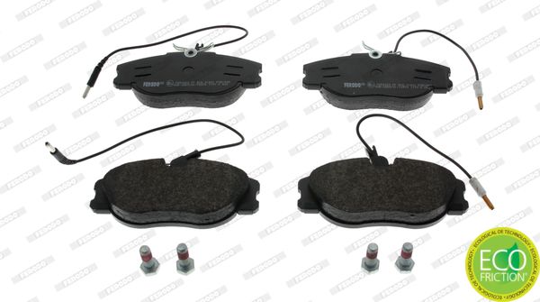 Brake Pad Set, disc brake FVR1000