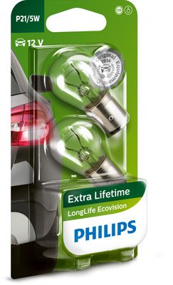 PHILIPS 12499LLECOB2 Bulb, stop/tail light