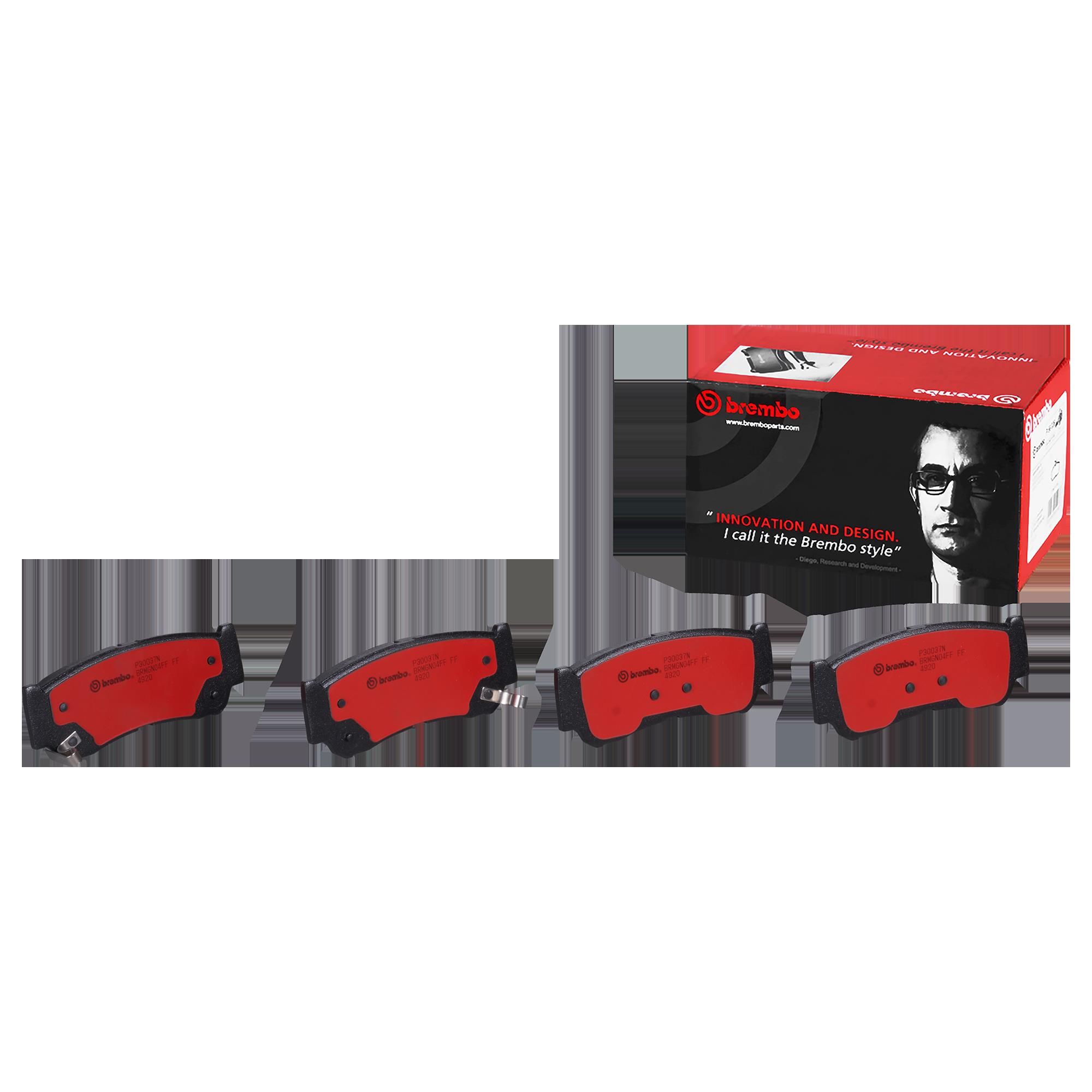 BREMBO DISC PAD -  HYUNDAI SANTA FE SLX CM 07-08 (RR) - TecDoc 1