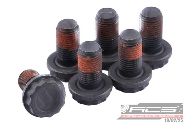 BOLT SET F/W HYUN 12x1.25x22.2 (6) 132Nm - TecDoc Only