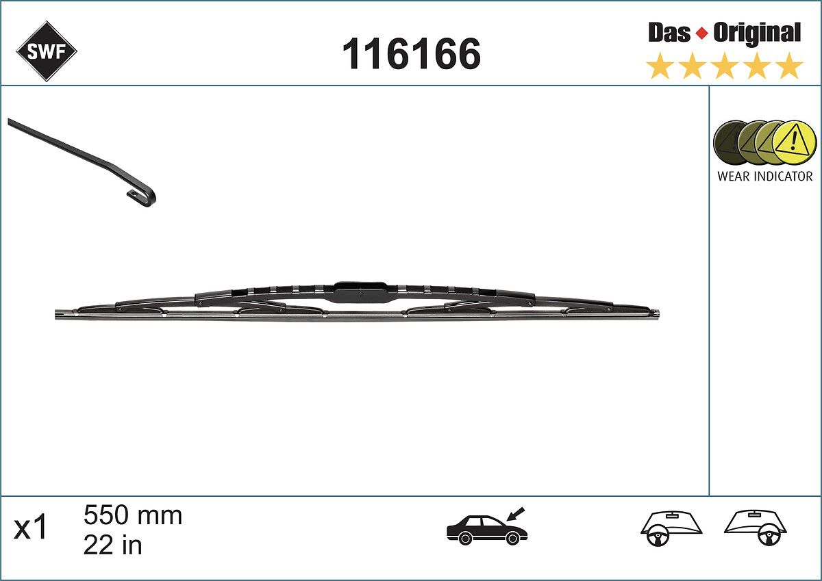 Wiper Blade 116166