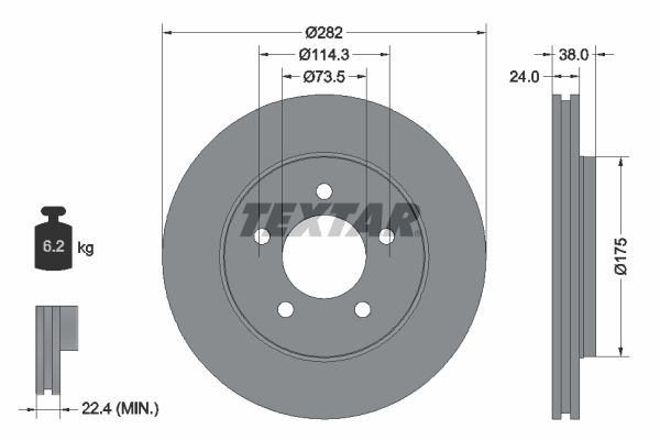 Brake Disc 92108700