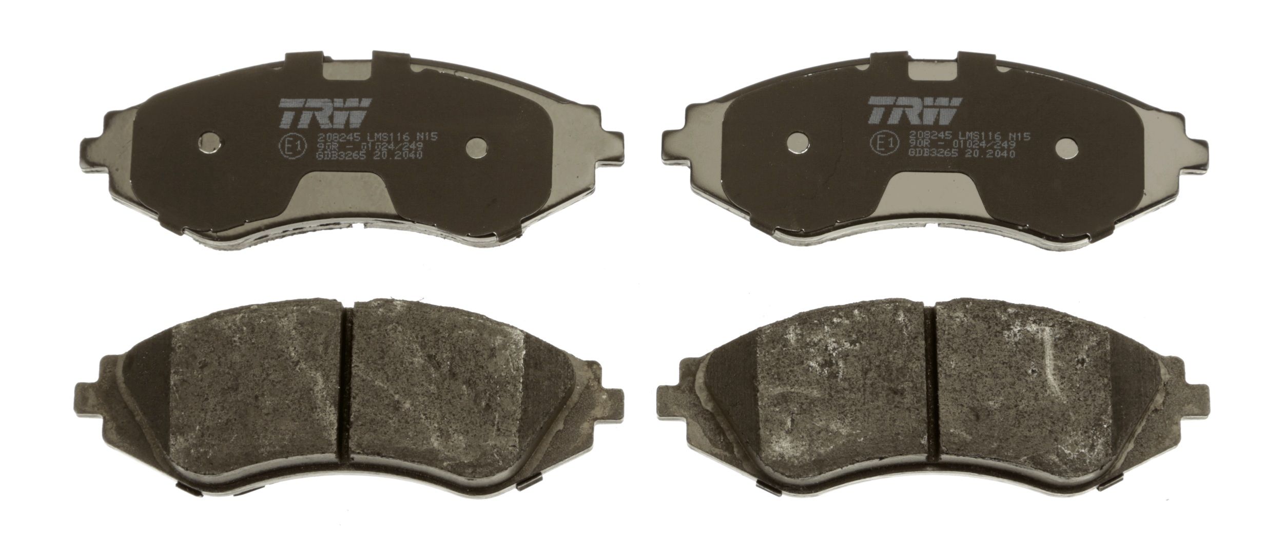 TRW DISC BRAKE PADS - TecDoc 2