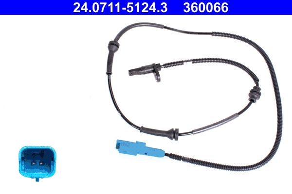 Sensor, wheel speed 24.0711-5124.3