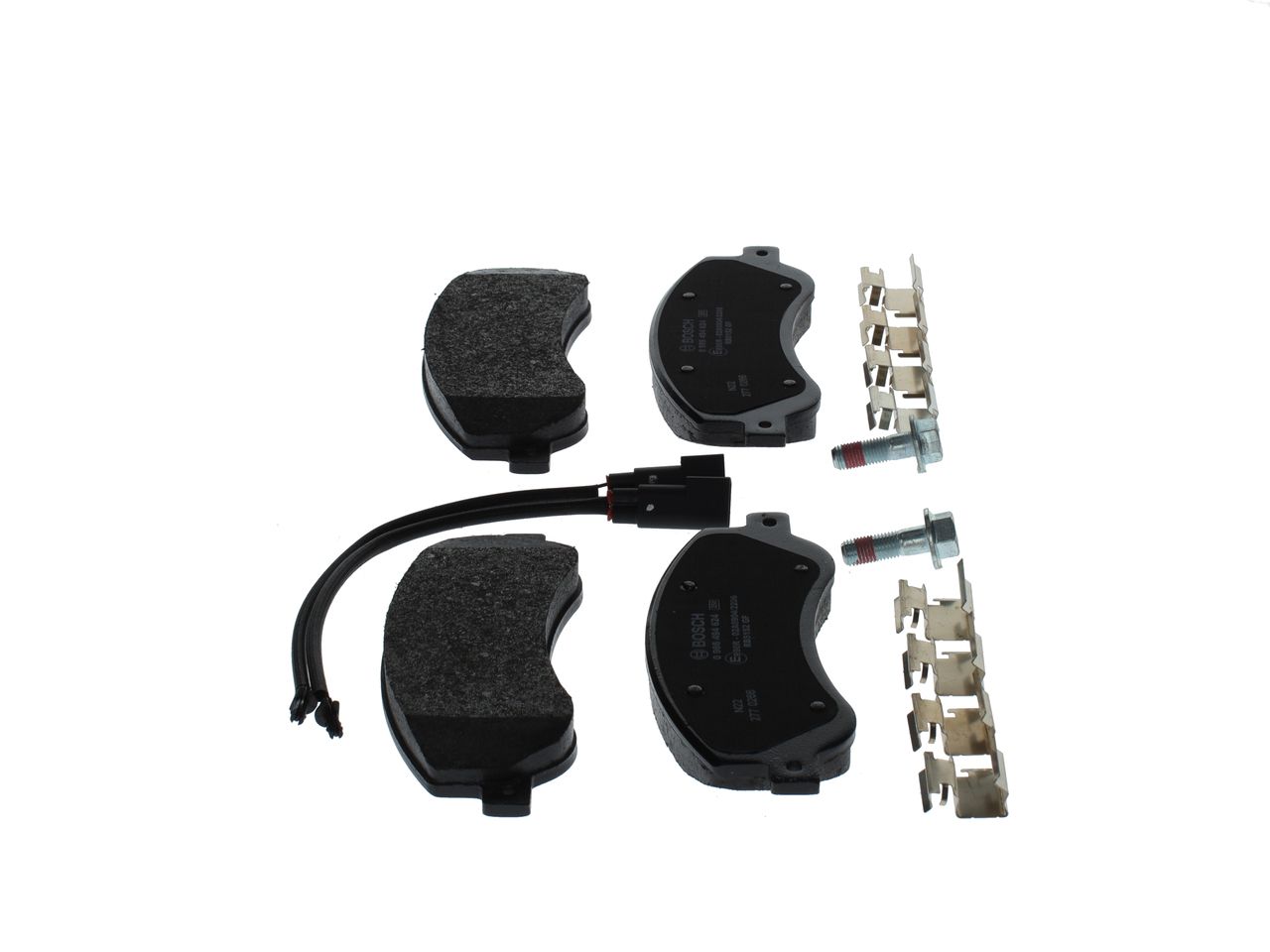 Bremsbelagsatz, Scheibenbremse