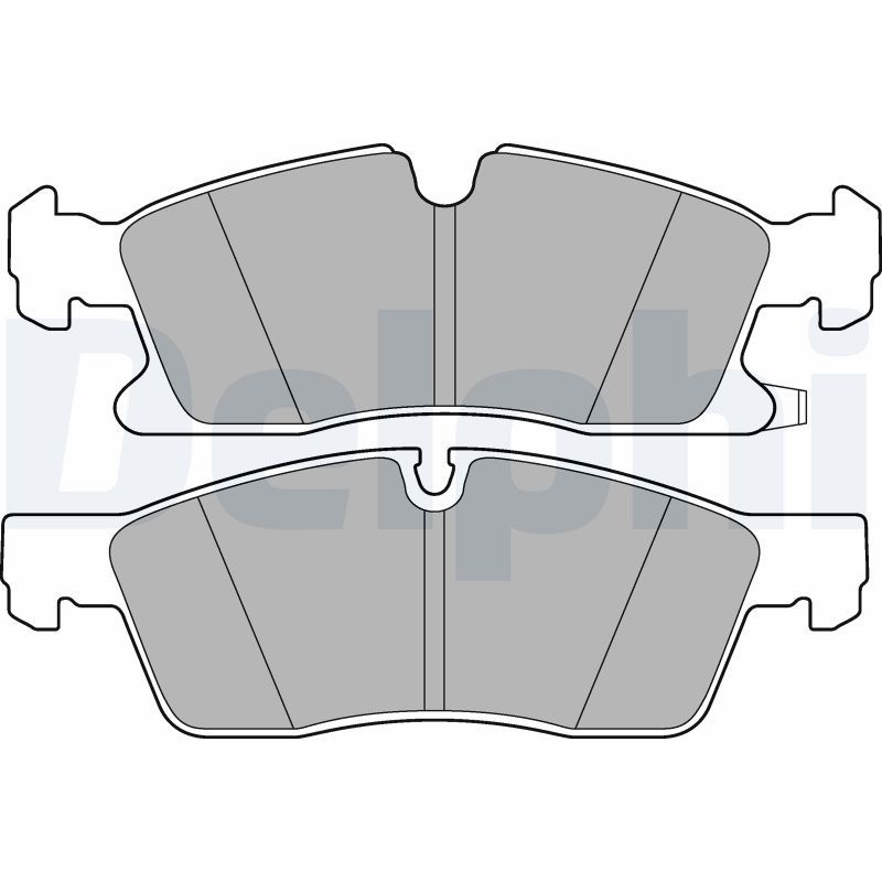 Brake Pad Set, disc brake LP3173