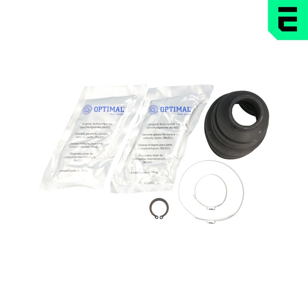 Faltenbalgsatz, Antriebswelle